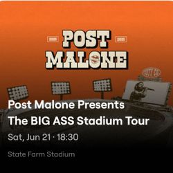 Post Malone Concert June 21st, 2025