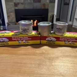Sterno Canned Heat Cooking Fuel
