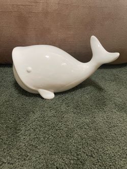 Ceramic Whale Decor