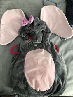 Elephant costume (3-6m)