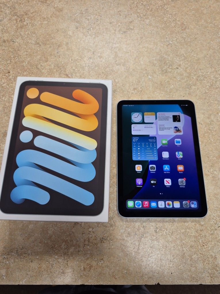 Apple Ipad Mini A17 Pro 128gb WiFi Blue MXN73LL/A