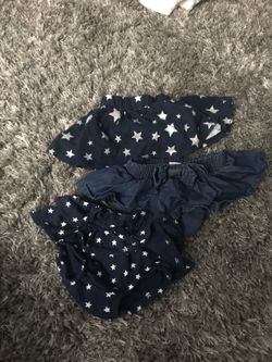 Girls 0-3 skirt with undies