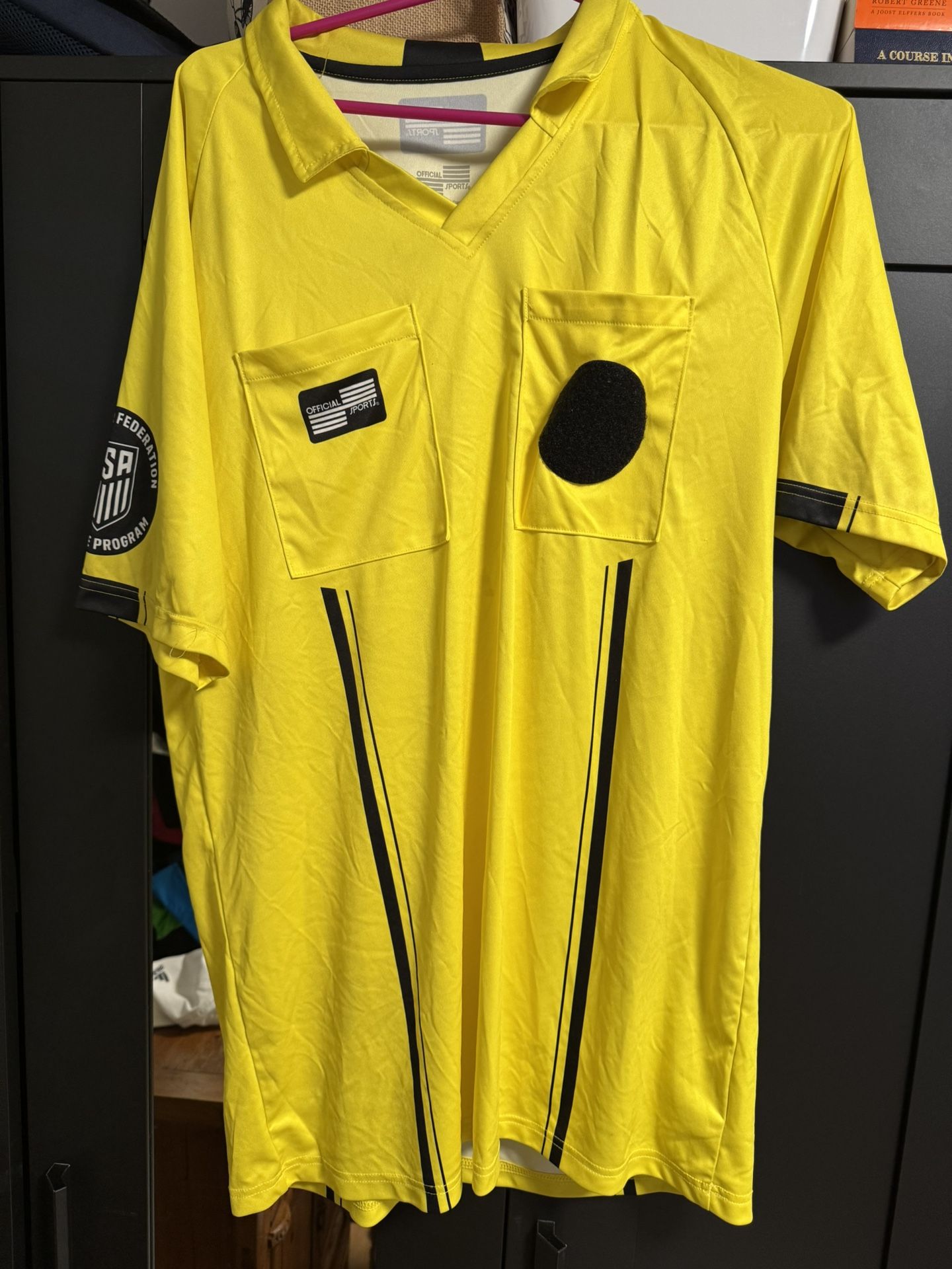 USSF REF Jersey- Large 