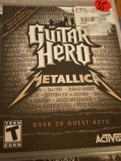 Guitar Hero Metallica PS3 Game