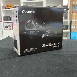 Canon PowerShot G7X Mark III