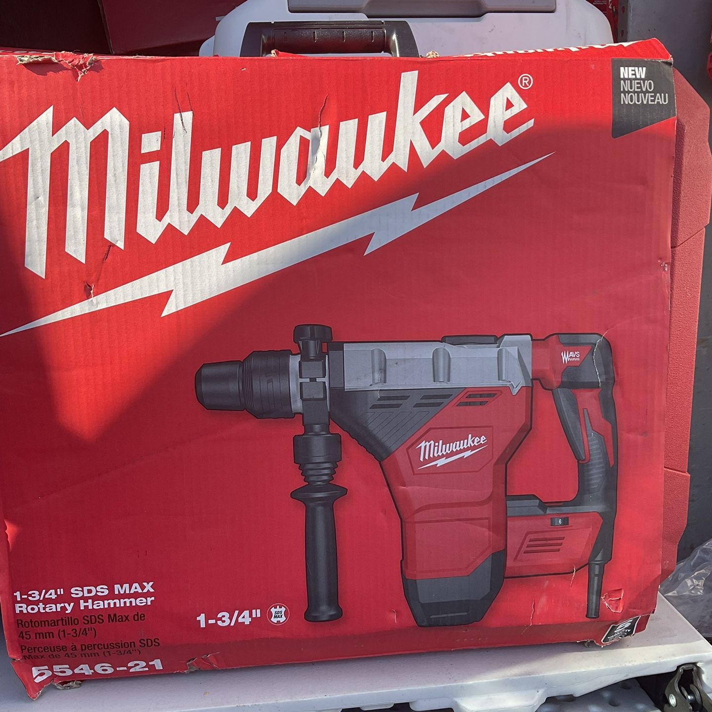 Milwaukee 15 Amp 1-3/4 in. SDS-MAX Corded Combination Hammer with E-Clutch