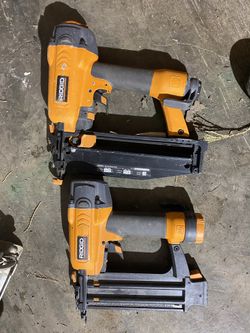 Ridgid trim nailers