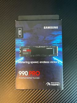 New in box Samsung 4tb 990 pro