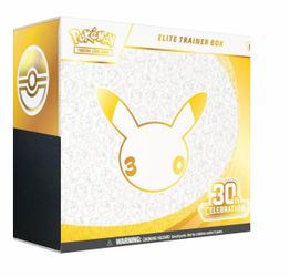 Pokemon TCG: 30th Celebration Elite Trainer Box