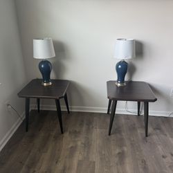 Coffee Table Set With Lamps 