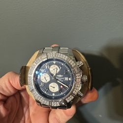 Limited edition Breitling super avenger Factory Diamonds