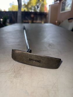 Spalding Executive Blade Putter RH Steel Shaft Black/Silver 1pc
