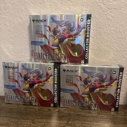 Magic The Gathering: Final Fantasy Collector Boosters MTG FF