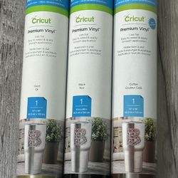 3 Unopened Cricut Vinyl