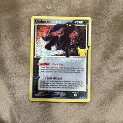 Pokemon, Umbreon Star - Celebrations