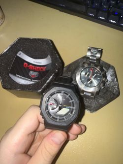 Gshock tough solar and Tonino Lamborghini Watch