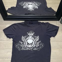 Y2K Women’s 2000s Marc Ecko Skull Gothic / Grunge Shirt