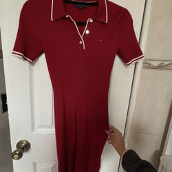 XXS Tommy Hilfiger Red Body con Dress