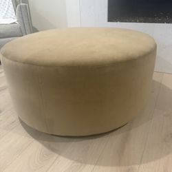 Almost New Ottoman 38” Round
