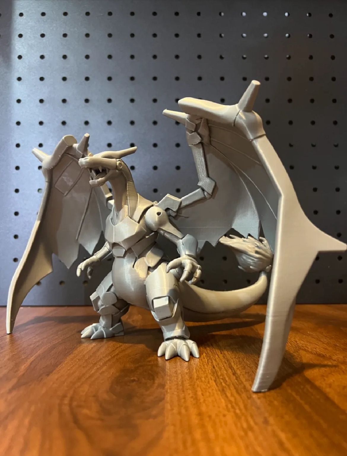 Mecha Charizard Statue