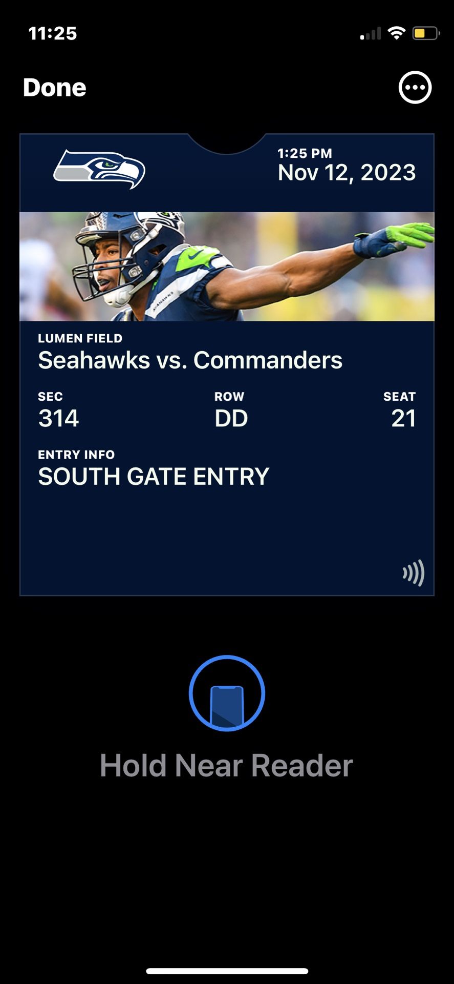 Seahawks Vs Commanders Today 11/12