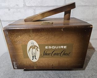 Shoe Shine Chest VINTAGE