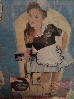 Holloween costumes Car shop girl costume
