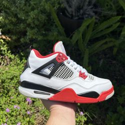 Fire Red Jordan 4’s 