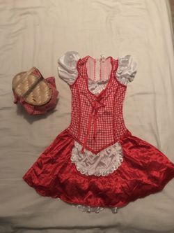 Little Red Riding Hood with basket