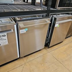 Stainless Steel Dishwasher Ge Monogram 24 Inch Wide