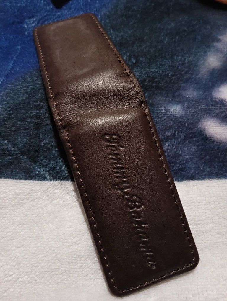 Tommy Bahama Leather Money Clip