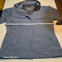 Eddie Bauer Blue Zip-Up Jacket