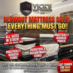 Mattress Blowout Sale