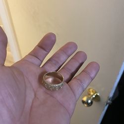 Pinky Ring Gold Plate 