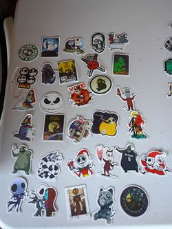 NBC and Minecraft stickers .25 5/$1