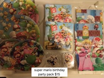 Super Mario Birthday Party Pack 