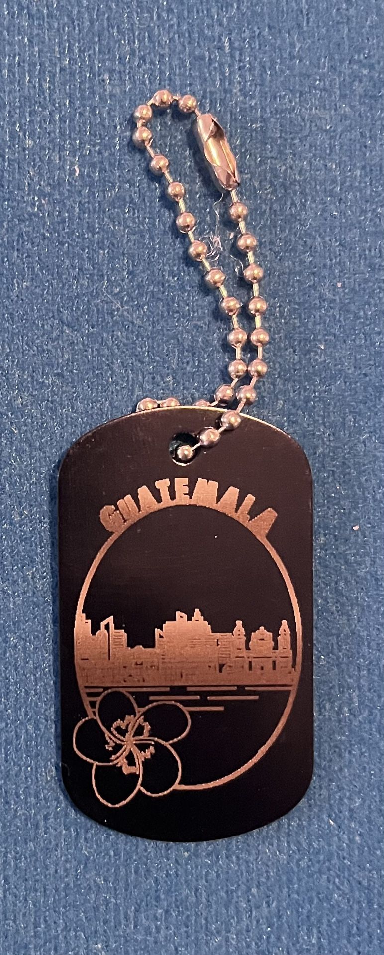 Black Guatemala Keychain