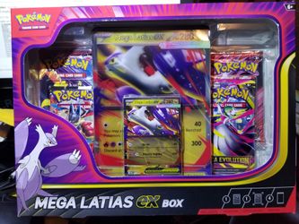 Pokemon Mega Latias Ex Box