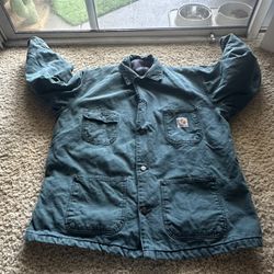 Vintage Carhartt Hunter Green Coat