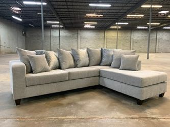 New Grey Sectional Sofa