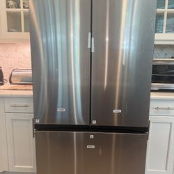 3 New Panels Only for Samsung Bespoke Stainless Steel 3 Door French Refrigerator