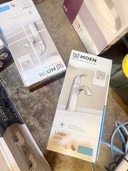 Brand new moen bathroom sinks