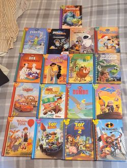Disney Children's Hardcover Book Collection – 17 Books