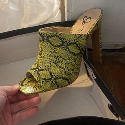 Woman’s Thick Heel