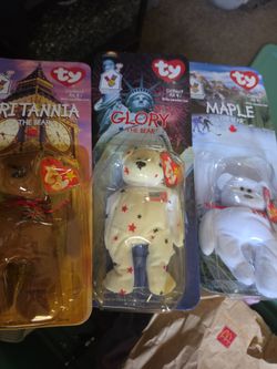Ty Beanie bears from McDonald's the '90s supposed to be worth thousands missing one selling them