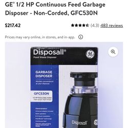 Kitchen Garbage Disposal 