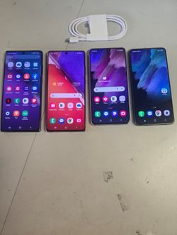Samsung note 20 &21 fe tmobile factory unlock 128 gb for all carriers including metropcs lycamobile simple mobile sprint ultra mobile mints family mob
