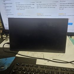 2 Slim Portable Computer Screens 