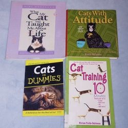 Cats Books Cats For Dummies Cats With Attitude Cat Training In 10 Minutes What My Cat Taught Me About Life 