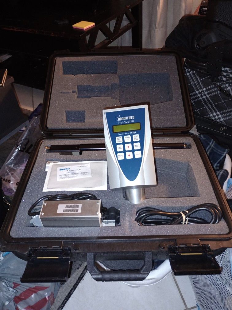 Brookfield Viscometer DV-ll Pro EXTRA